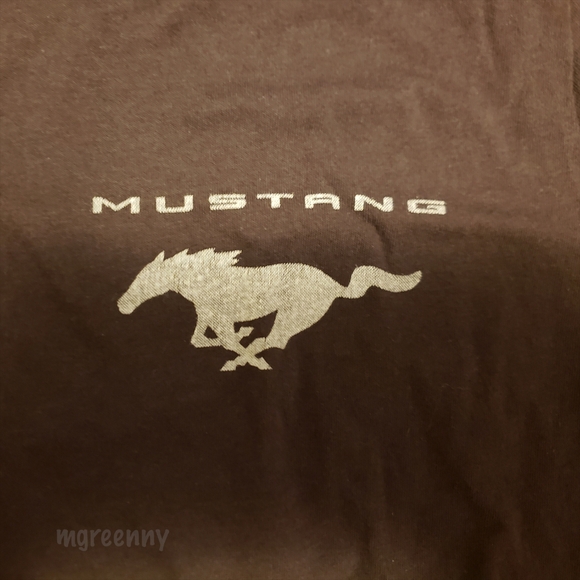 Ford Mustang Women's Brown Tee Shirt - Picture 3 of 5